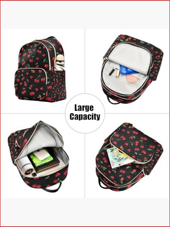 Mini Backpack Purse Travel Bag Lightweight Shoulder Daypack main image 4